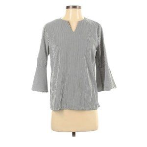 Cute Messini Stripe Top Poet Sleeve PS